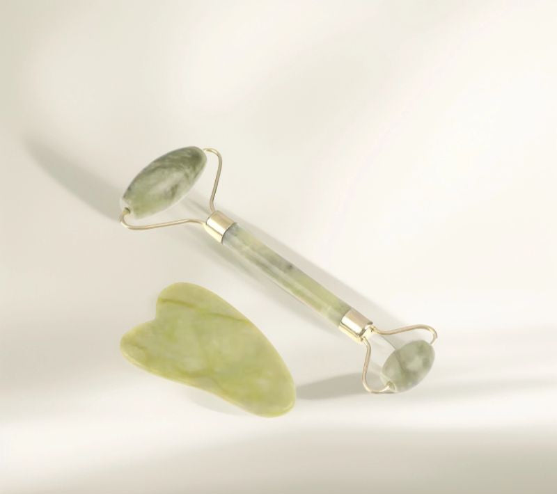 JadeGlow™ | Luxury Face Roller & Gua Sha Set